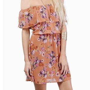 Tobi off the shoulder dress